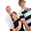 Young dynamic business team Royalty Free Stock Photo