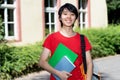 Young east asian exchange student in Germany