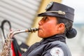 Young Ecuadorian Woman Saxophone Jazz Player