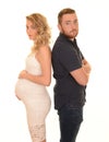 Young expecting couple