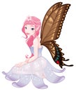 Young fairy. Royalty Free Stock Photo