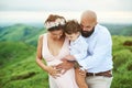 Young family waiting for new baby Royalty Free Stock Photo