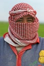 Young farmer woman at Apamea, Syria