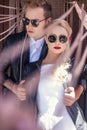 Young fashionable couple. Valentine's Day. Love. Wedding