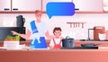 young father cooking with little daughter at kitchen fatherhood parenting