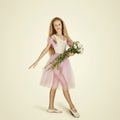 Young Female Ballet Dancer. Ballerina Royalty Free Stock Photo