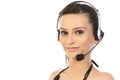 Young female customer service Royalty Free Stock Photo