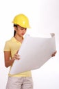 Young female engineer Royalty Free Stock Photo