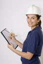 Young female engineer Royalty Free Stock Photo