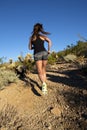 Young Female Fitness Instructor Trainer Royalty Free Stock Photo