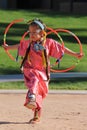 Young Female Hoop Dancer Royalty Free Stock Photo