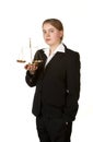 Young female lawyer Royalty Free Stock Photo