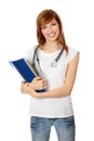 Young female medicine student