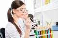Young female scientists Royalty Free Stock Photo
