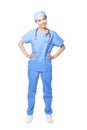 Young female surgeon doctor Royalty Free Stock Photo