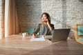 Young female talking on a cell phone Royalty Free Stock Photo