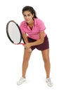 Young female tennis player