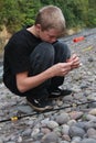 Young fishermen