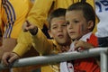 Young football fans