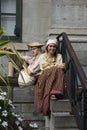 Young French Canadian Couple in Traditional clothing