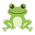 young frog mascot