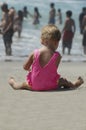 Young Girl on Beach