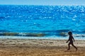 Young girl on the beach