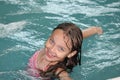 Young girl in Pool