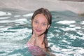 Girl-Child in Pool