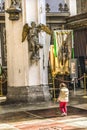 Young Girl Child Tombstones St Mary's Church Gdansk Poland