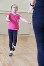 Young Girl Having Tap Dancing Lesson With Teacher Royalty Free Stock Photo