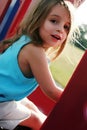 Young girl at Park Royalty Free Stock Photo