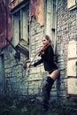 Young girl playing violin Royalty Free Stock Photo