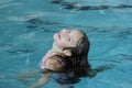 Young girl in Pool