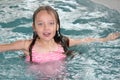 Young girl in Pool