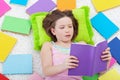 Young girl reading Royalty Free Stock Photo