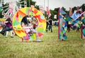 Young girl at Womad Festival