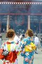 Sensoji temple Asakusa, Tokyo. Royalty Free Stock Photo