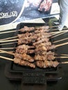 This is young goat satay, the meat is very soft and delicious.