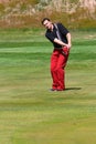 Young golfer Royalty Free Stock Photo