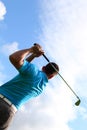 Young golfer Royalty Free Stock Photo