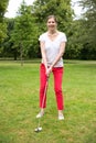 Young golfer Royalty Free Stock Photo