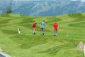 Young Golfers Royalty Free Stock Photo