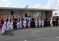 Young Greek Dancers performing at Greek Fest in Carmel,Indiana Royalty Free Stock Photo