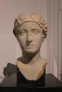 Young Greek Woman head statue