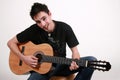 Young Guitarist - Jon Royalty Free Stock Photo