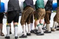 Young guys in Lederhosen