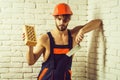 Sexy muscular man builder Royalty Free Stock Photo