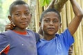 Young handsome malagasy boys Royalty Free Stock Photo