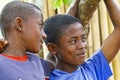 Young handsome malagasy boys Royalty Free Stock Photo